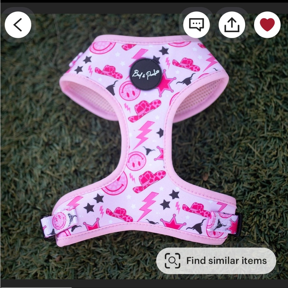 Dog harness NEW no tag